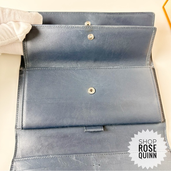 LOUIS VUITTON | All-Inclusive Blue Monogram Matte Tri-Fold Wallet (TH0052) - Picture 12 of 16